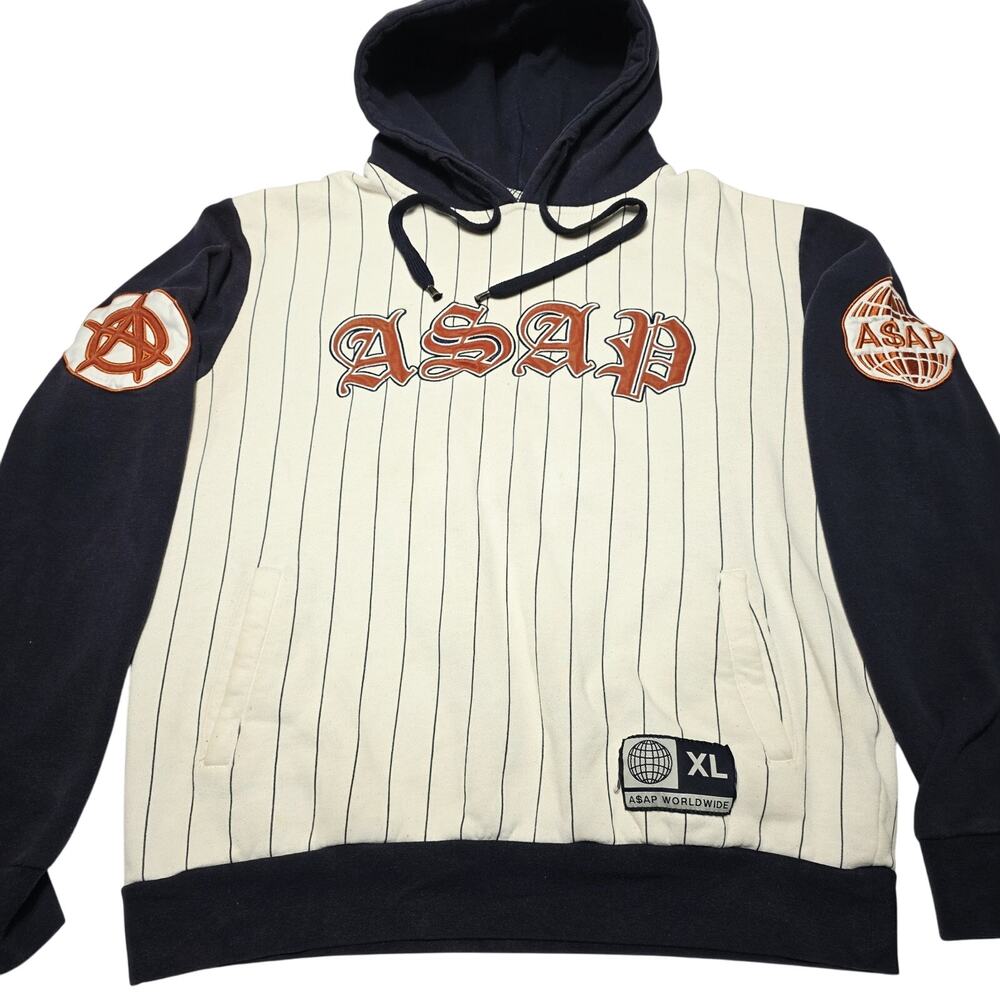 ASAP Worldwide 212 Hoodie Men's Medium USA Rocky Ferg Twelvy Mob Pullover Rap